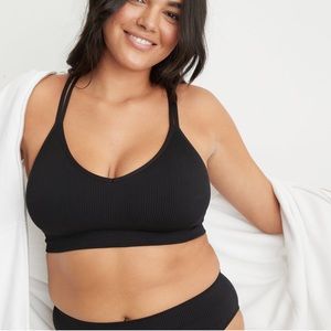 Aerie Seamless Ribbed Sports Bra